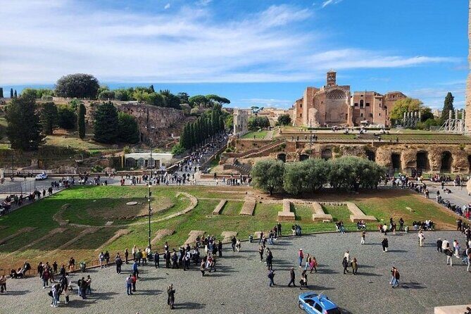 Colosseum Forum and Palatine Hill Experience - Palatine Hill Climb and City Views Toward Circus Maximus