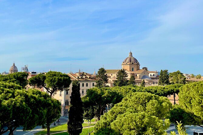 Rome Palatine Hill, Roman Forum, Colosseum Panoramic Views Tour - Piazza del Campidoglio: Michelangelo’s Cordonata and the First Big View